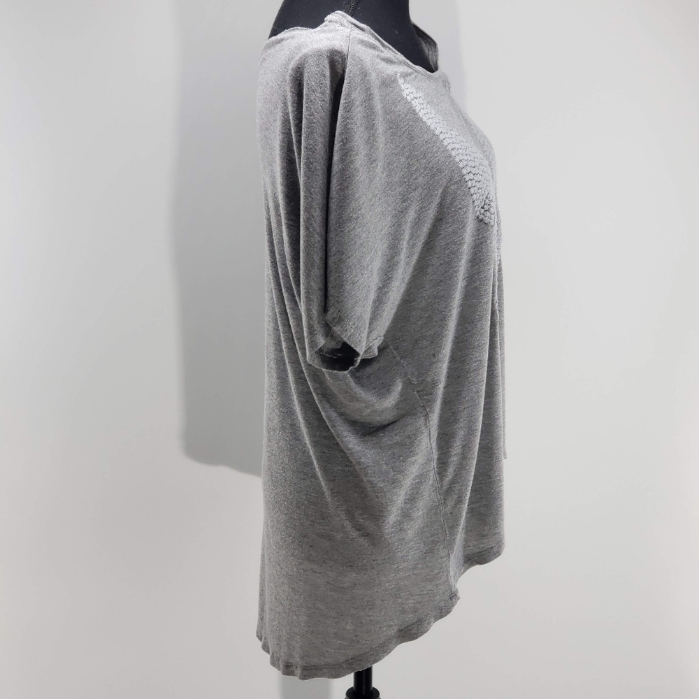 H&M. Wide Neck Destroyed Tunic - Picture 5 of 8